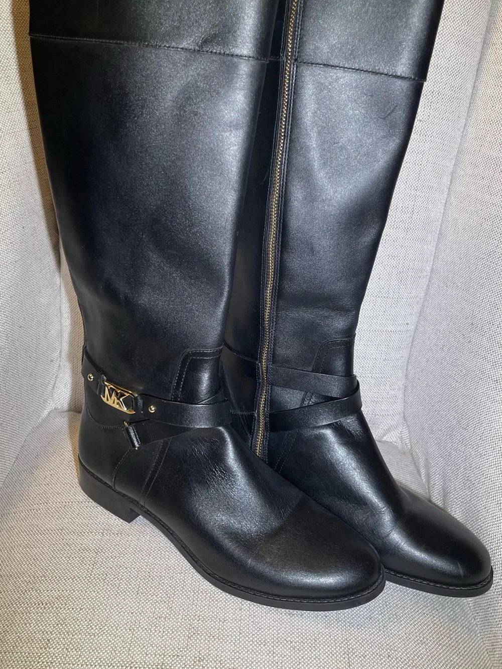 Michael Kors women’s Leather Riding Boots size 10